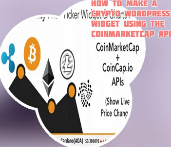 Crypto ticker widget